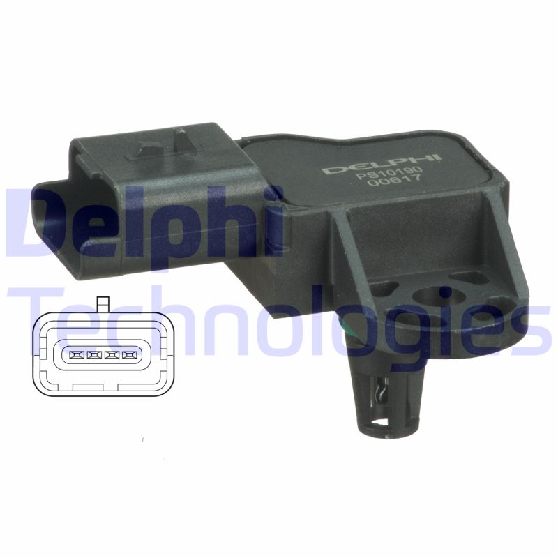 Vuldruk sensor Delphi Diesel PS10190