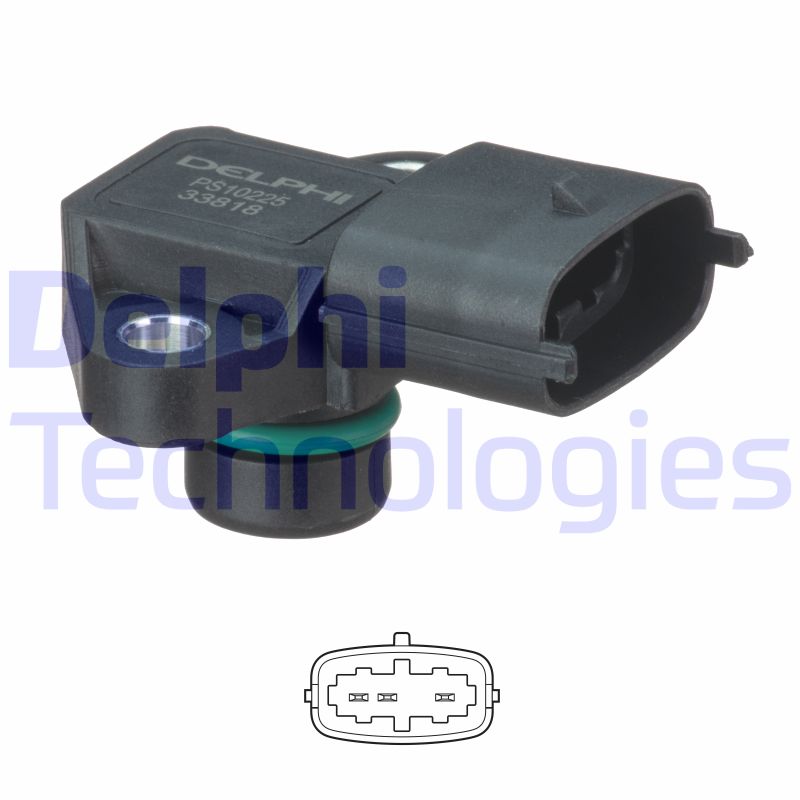 MAP sensor Delphi Diesel PS10225