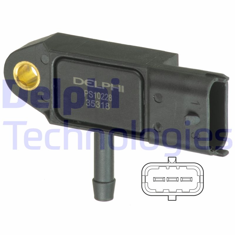 MAP sensor Delphi Diesel PS10228