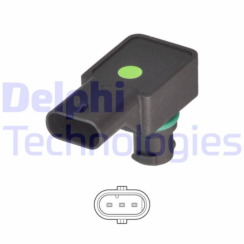 MAP sensor Delphi Diesel PS20062-12B1