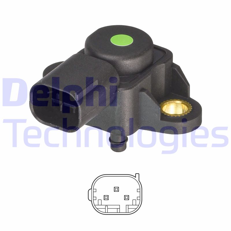 MAP sensor Delphi Diesel PS20068-12B1