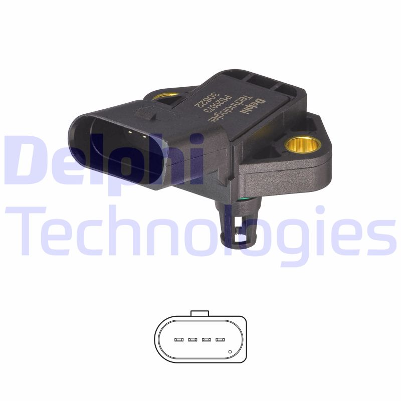 MAP sensor Delphi Diesel PS20073-12B1