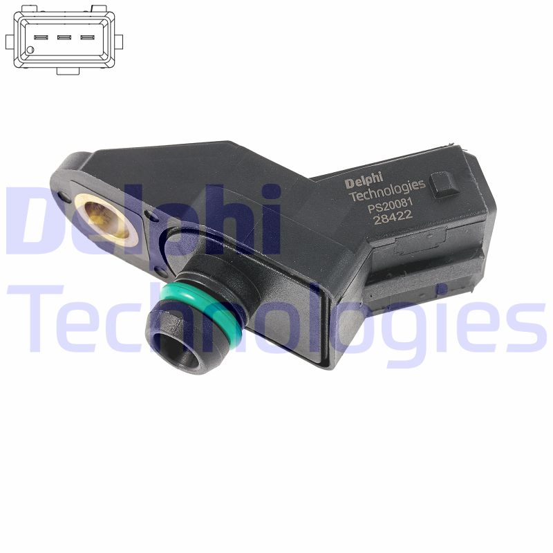 MAP sensor Delphi Diesel PS20081-12B1