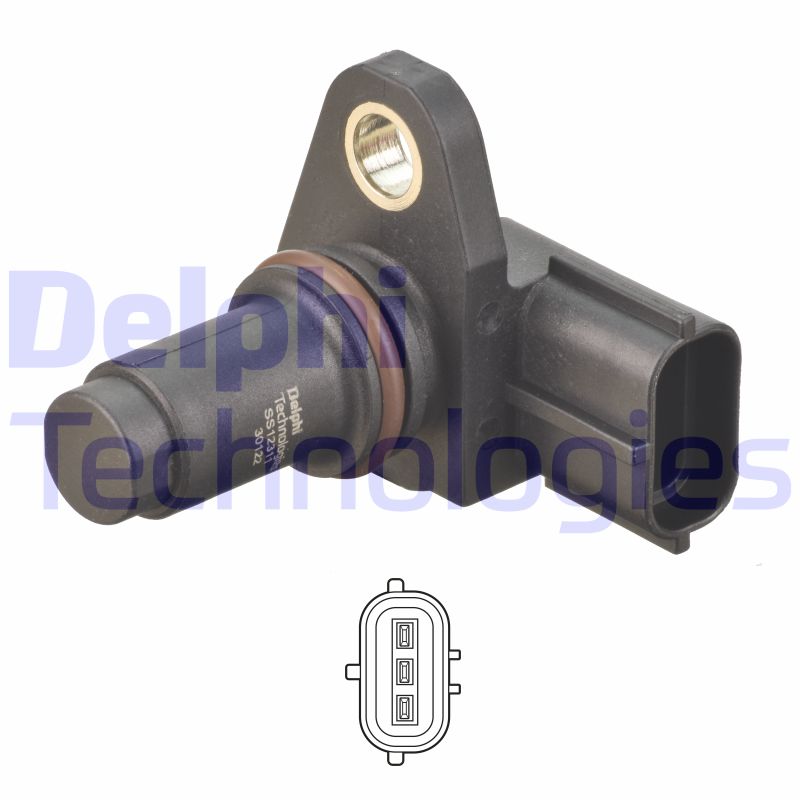 Nokkenas positiesensor Delphi Diesel SS12311-12B1