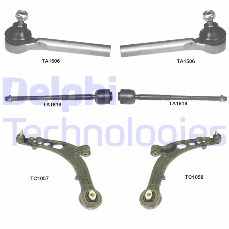 Draagarm reparatieset Delphi Diesel TC1960KIT