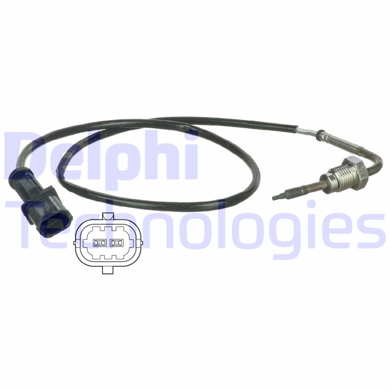 Sensor uitlaatgastemperatuur Delphi Diesel TS30010