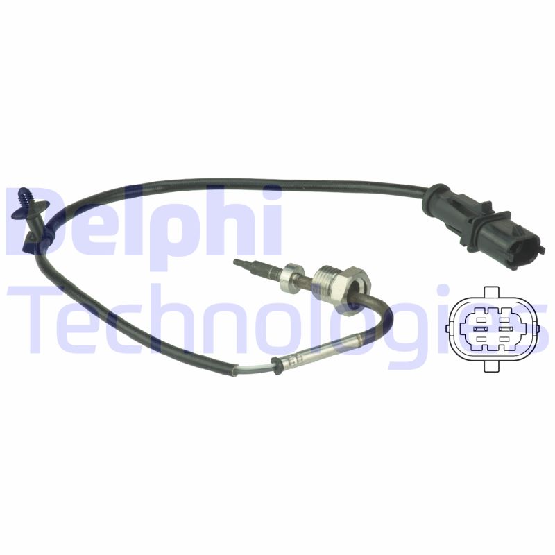 Sensor uitlaatgastemperatuur Delphi Diesel TS30028