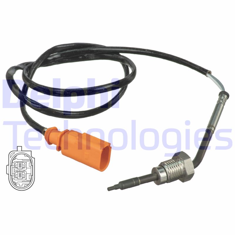 Sensor uitlaatgastemperatuur Delphi Diesel TS30087