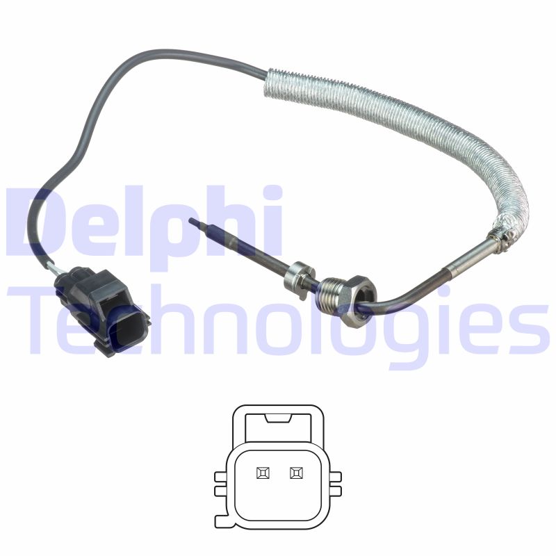 Sensor uitlaatgastemperatuur Delphi Diesel TS30108