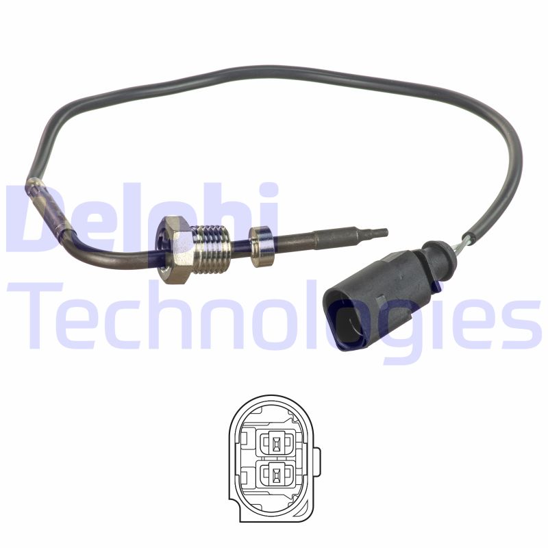 Sensor uitlaatgastemperatuur Delphi Diesel TS30140