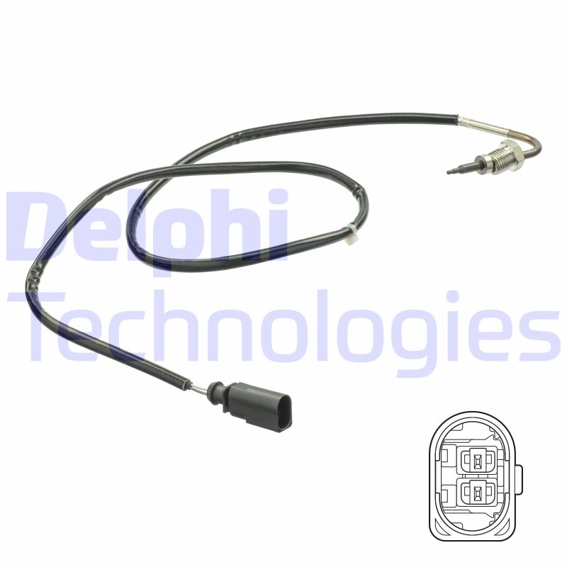 Sensor uitlaatgastemperatuur Delphi Diesel TS30143