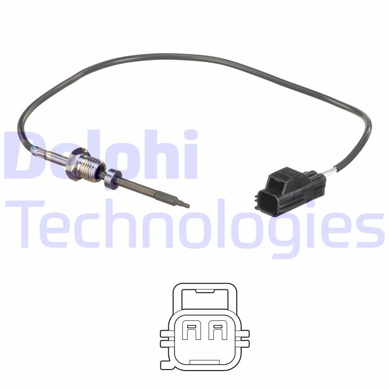 Sensor uitlaatgastemperatuur Delphi Diesel TS30149