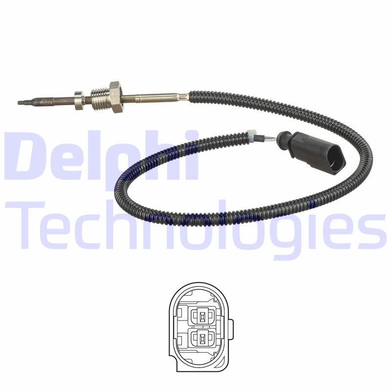 Sensor uitlaatgastemperatuur Delphi Diesel TS30150