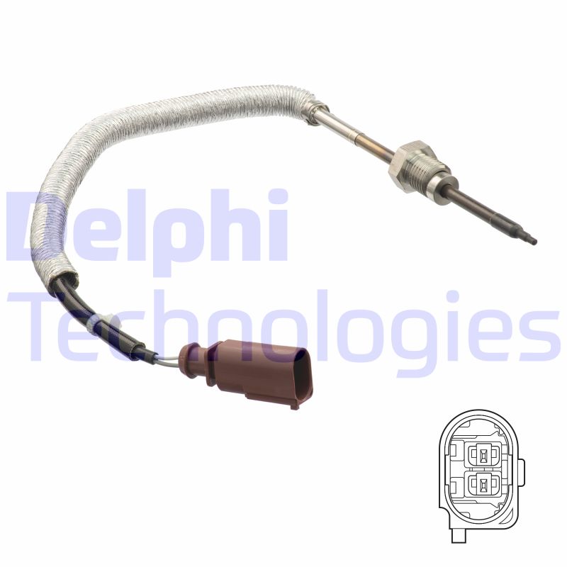 Sensor uitlaatgastemperatuur Delphi Diesel TS30162