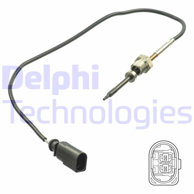 Sensor uitlaatgastemperatuur Delphi Diesel TS30165