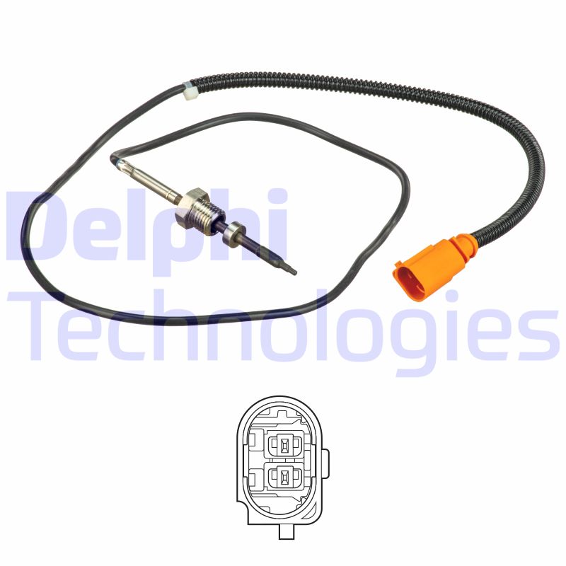 Sensor uitlaatgastemperatuur Delphi Diesel TS30166