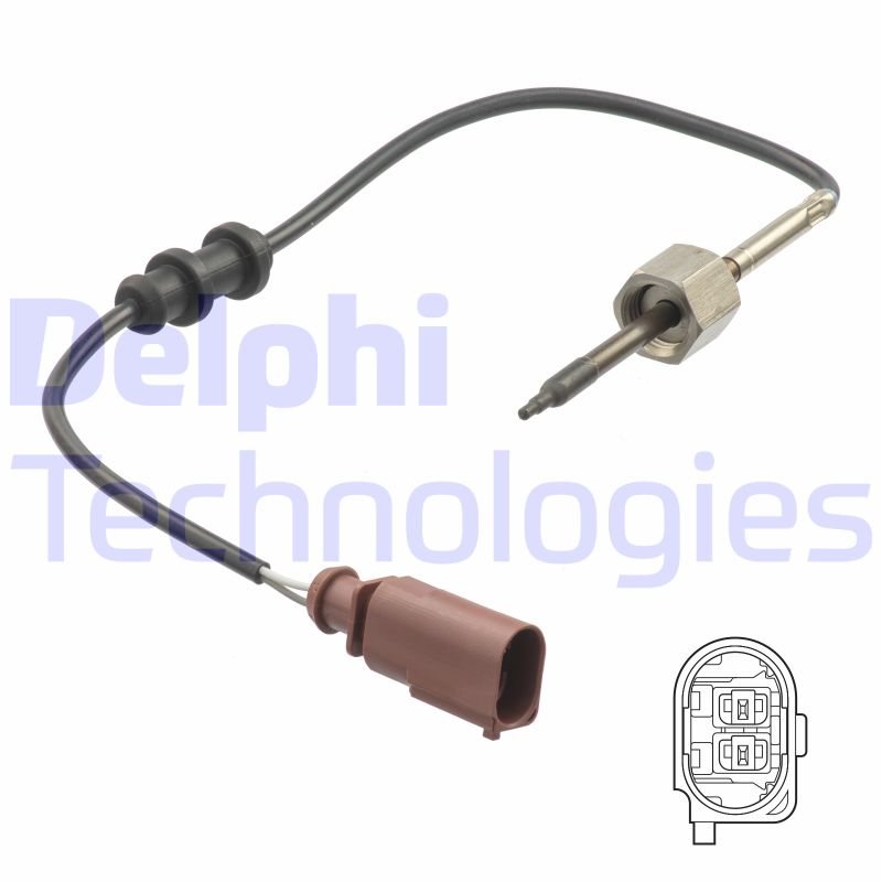 Sensor uitlaatgastemperatuur Delphi Diesel TS30185