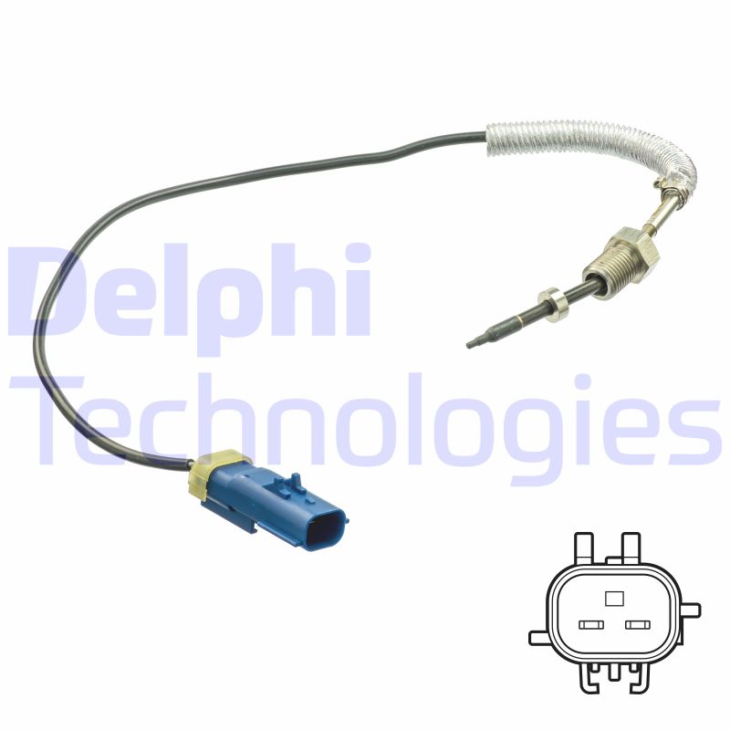 Sensor uitlaatgastemperatuur Delphi Diesel TS30191