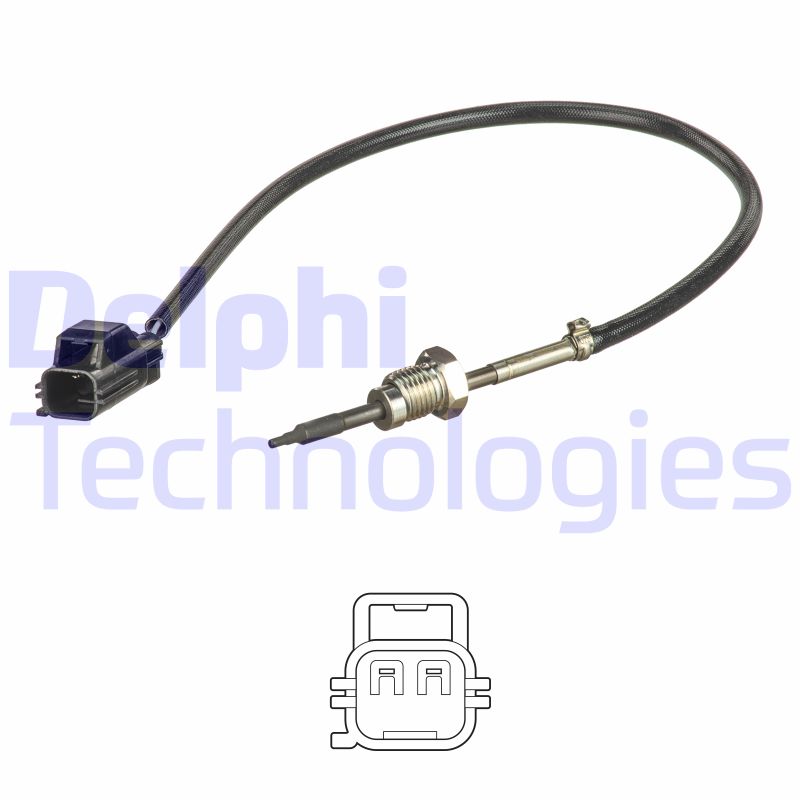 Sensor uitlaatgastemperatuur Delphi Diesel TS30224