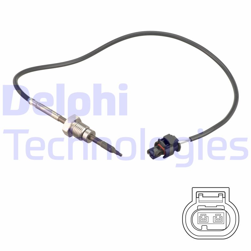 Sensor uitlaatgastemperatuur Delphi Diesel TS30257