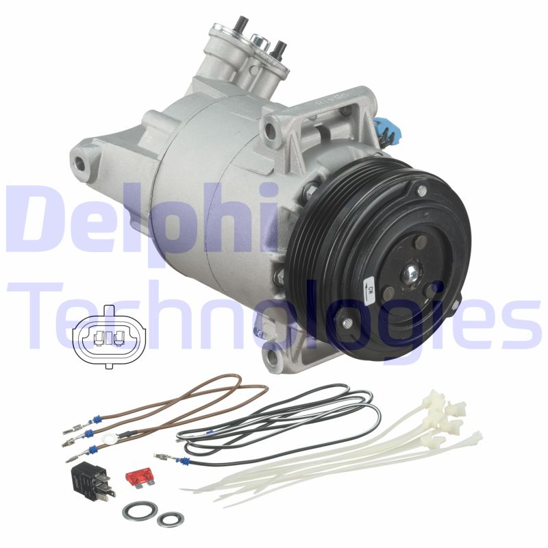 Airco compressor Delphi Diesel TSP0155449