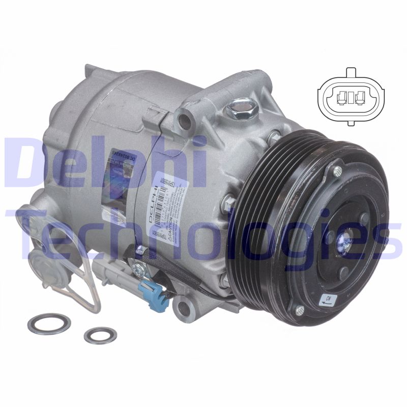 Airco compressor Delphi Diesel TSP0155931