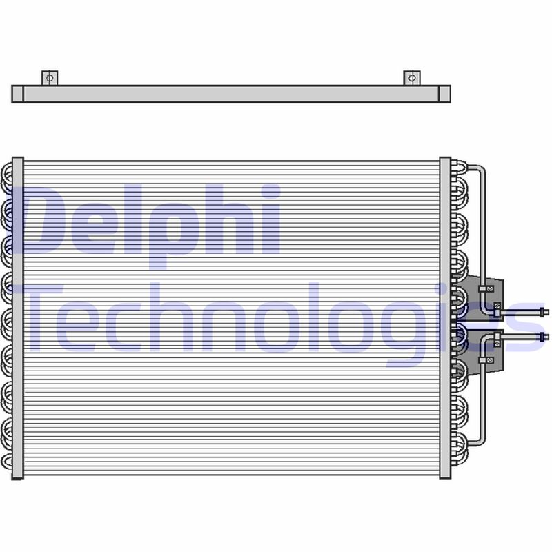 Airco condensor Delphi Diesel TSP0225061