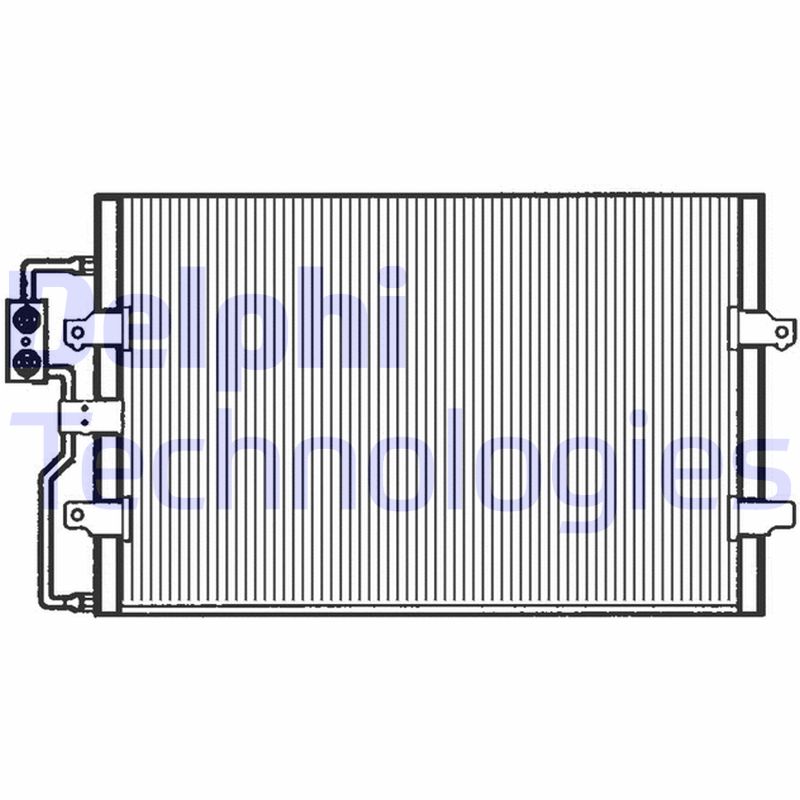 Airco condensor Delphi Diesel TSP0225110