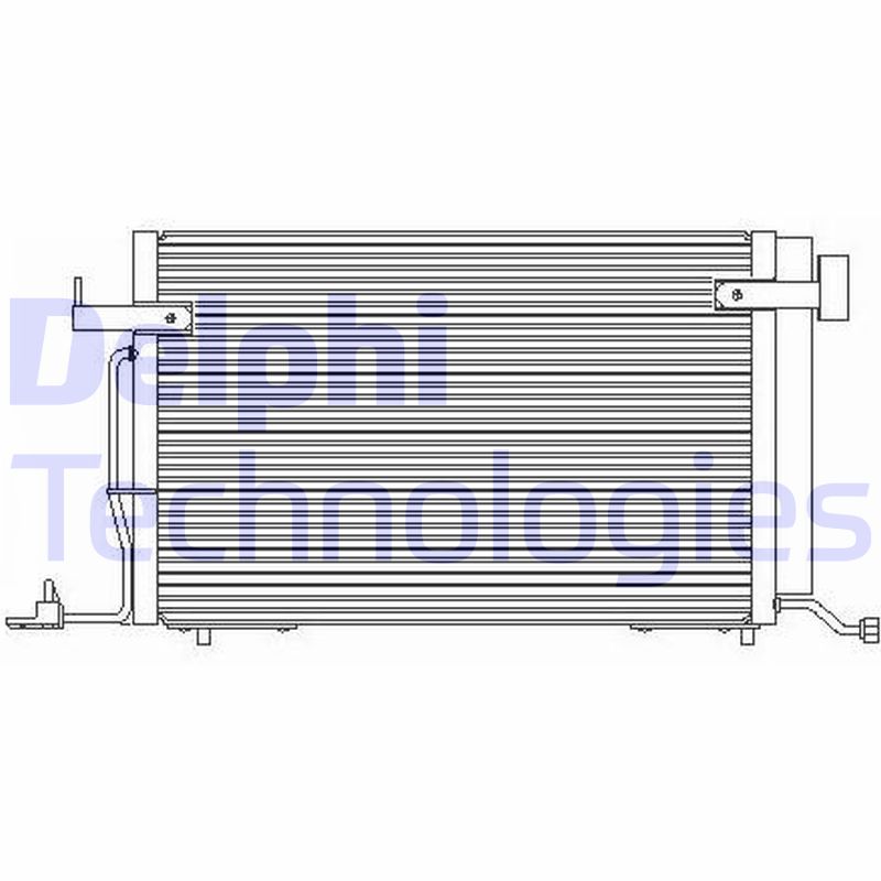 Airco condensor Delphi Diesel TSP0225176