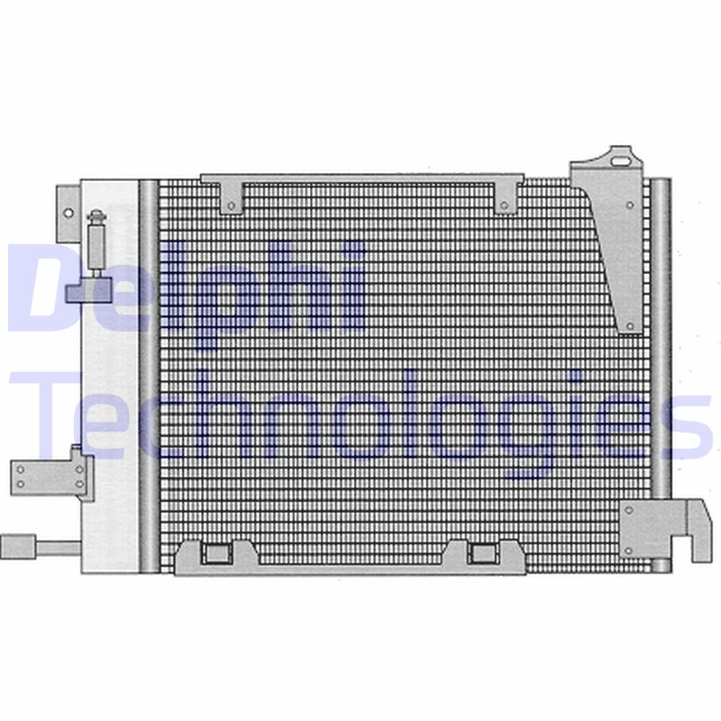 Airco condensor Delphi Diesel TSP0225221