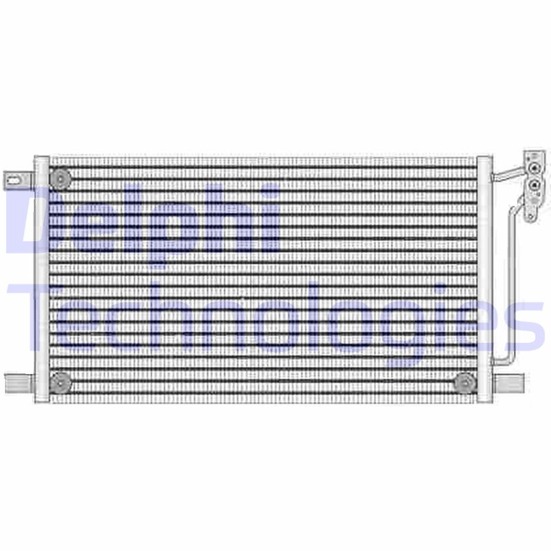 Airco condensor Delphi Diesel TSP0225236