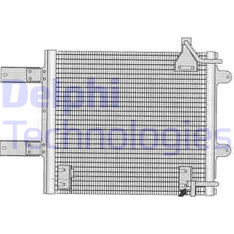 Airco condensor Delphi Diesel TSP0225373