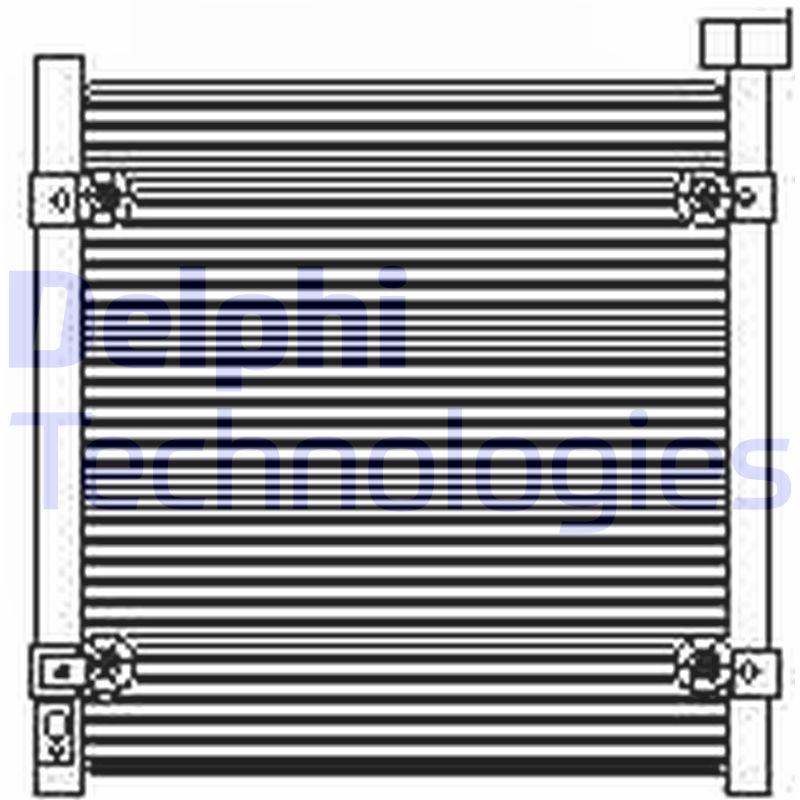 Airco condensor Delphi Diesel TSP0225422