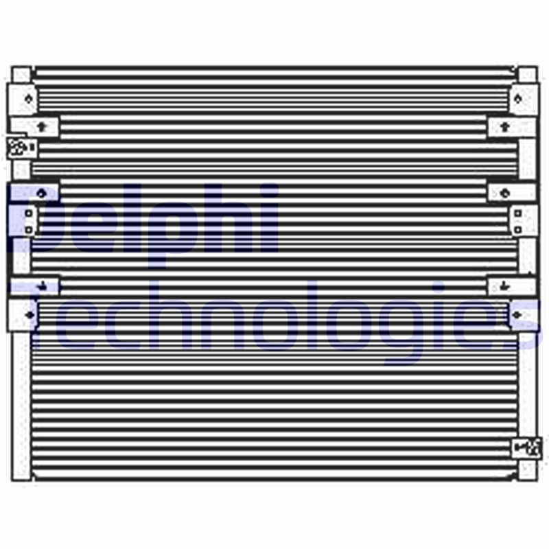 Airco condensor Delphi Diesel TSP0225449