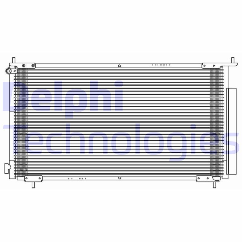 Airco condensor Delphi Diesel TSP0225596