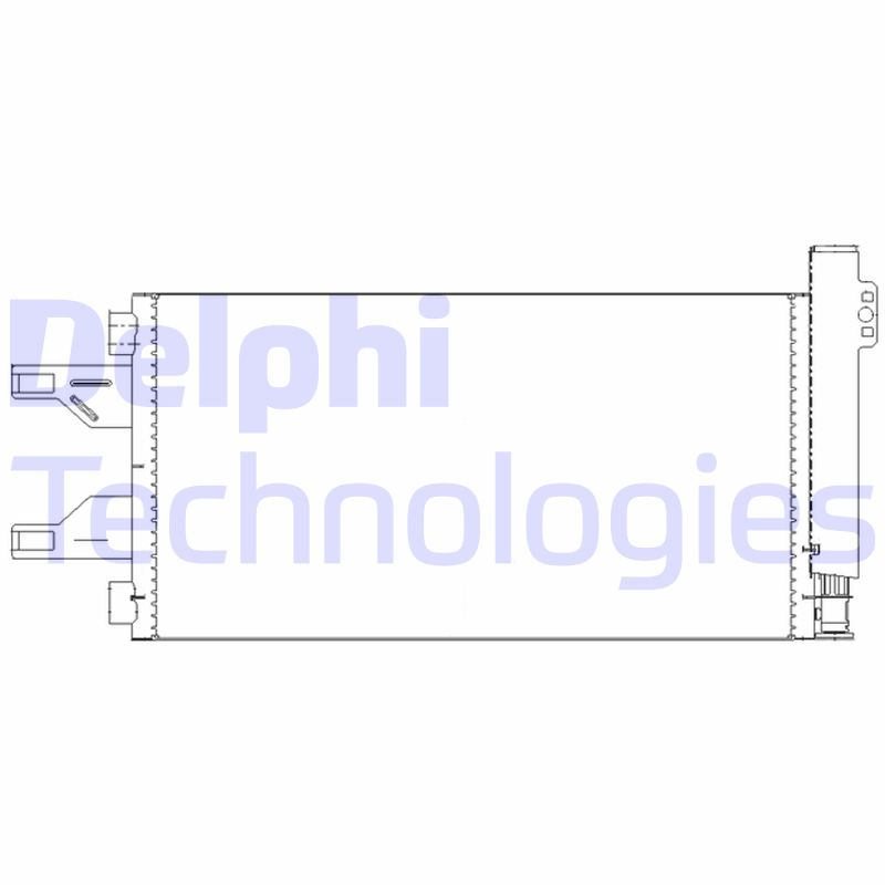 Airco condensor Delphi Diesel TSP0225676