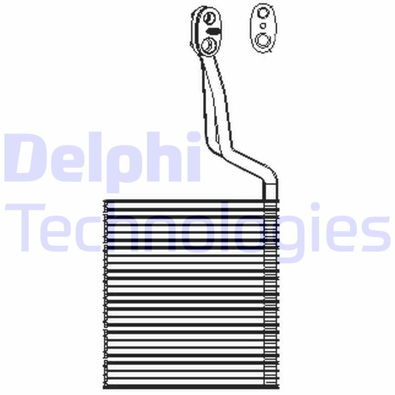 Airco verdamper Delphi Diesel TSP0525196