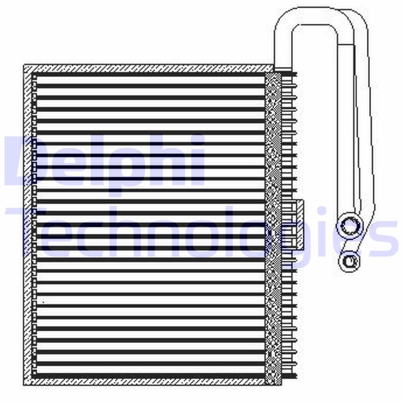 Airco verdamper Delphi Diesel TSP0525207