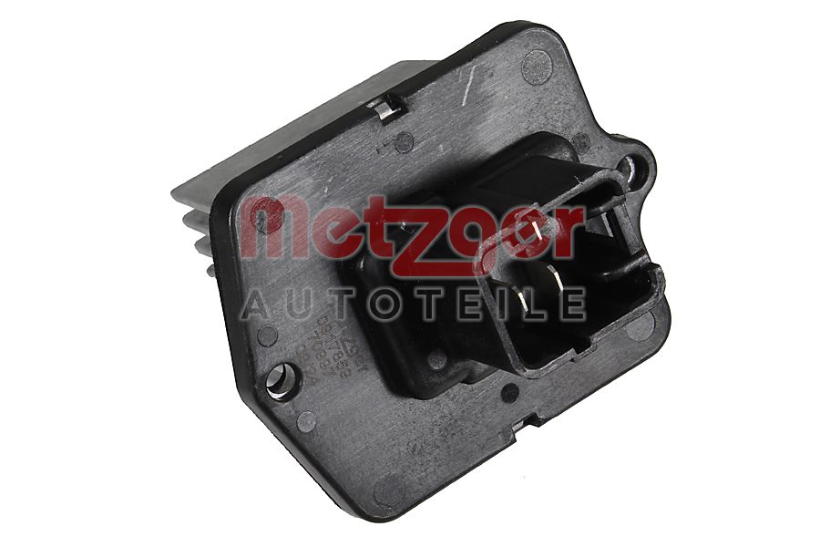 Weerstand, interieurventilator Metzger 0917859