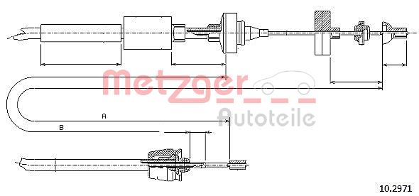 Koppelingskabel Metzger 10.2971