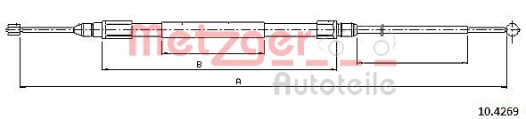 Handremkabel Metzger 10.4269