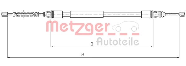 Handremkabel Metzger 10.4712