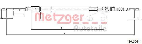 Handremkabel Metzger 10.6044