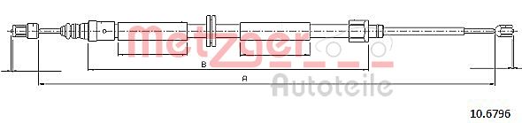 Handremkabel Metzger 10.6796