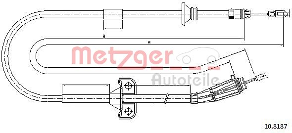 Handremkabel Metzger 10.8187