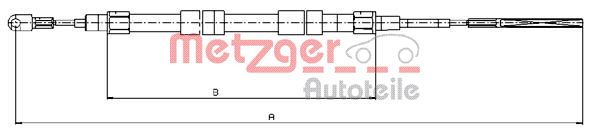 Handremkabel Metzger 10.4156