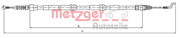 Handremkabel Metzger 10.7394