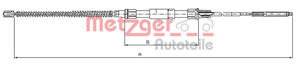 Handremkabel Metzger 10.7407