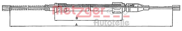 Handremkabel Metzger 10.745