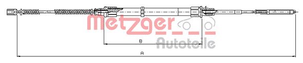 Handremkabel Metzger 10.7493